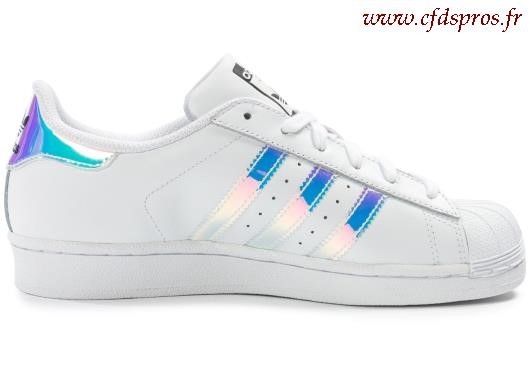 adidas superstar iridescent femme